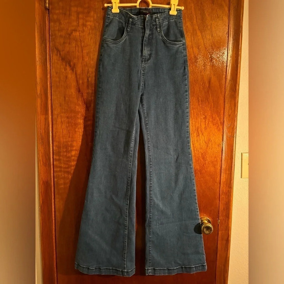 Jealous Tomato Denim - Jealous Tomato Bell Bottoms Jeans Flare High Rise size small